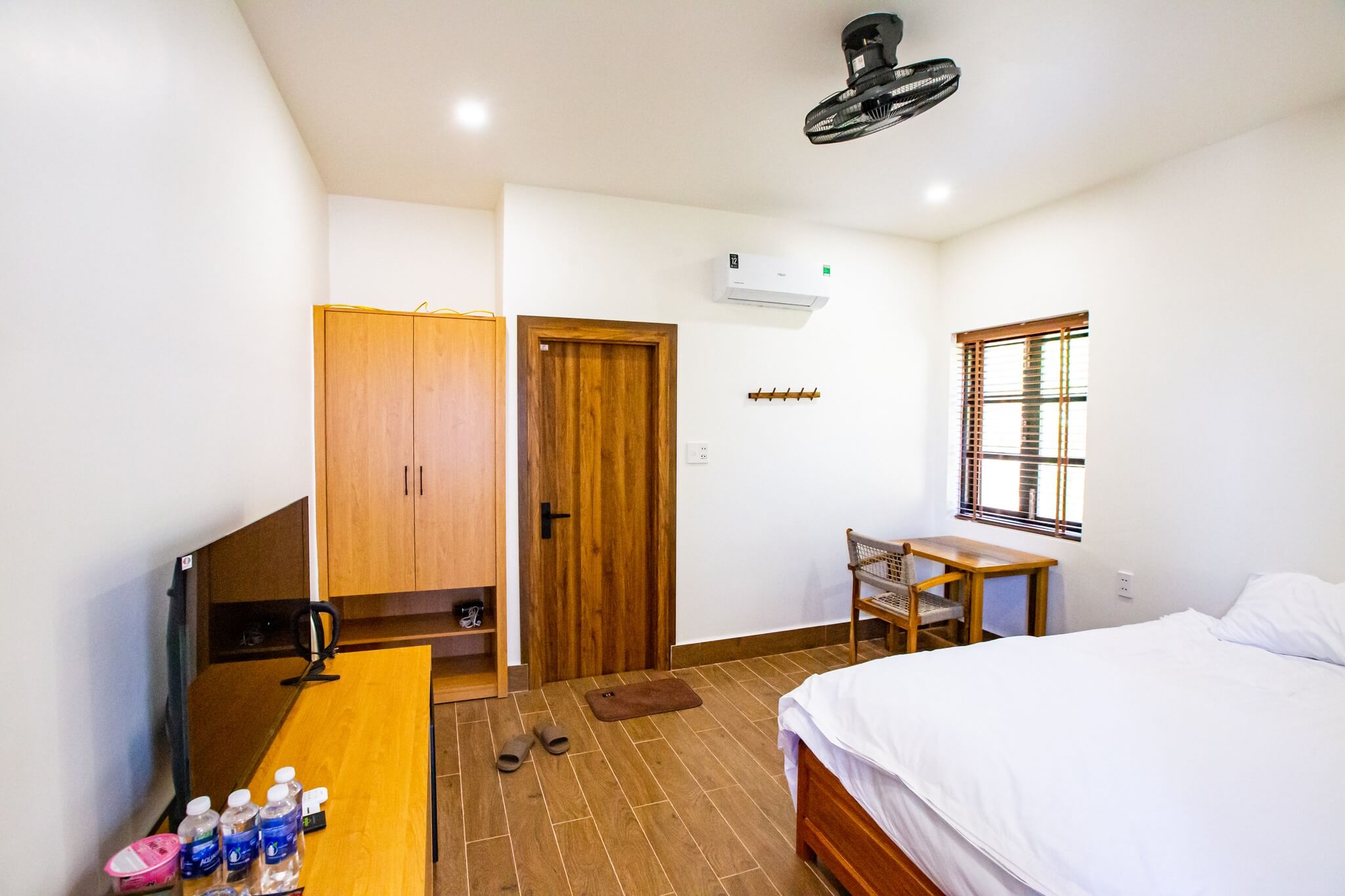 Phòng nghỉ ấm áp với đầy đủ tiện nghi